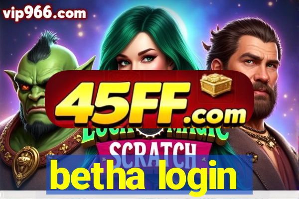 betha login